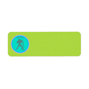 Aquarius Return Address Label