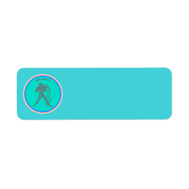 Aquarius Return Address Label (Front)