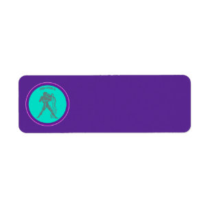 Aquarius Return Address Label
