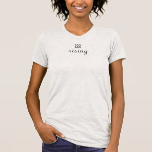 Aquarius Rising Ascendant Astrology Zodiac Sign T-Shirt