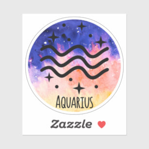 Aquarius Sticker