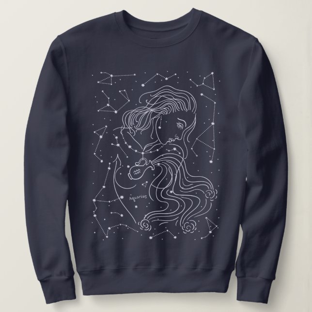 Aquarius Sweatshirt (Design Front)