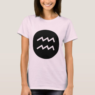 Aquarius Symbol - Customised T-Shirt