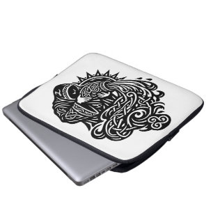 Aquarius — The Water Bearer by BurnsInHell Laptop Sleeve