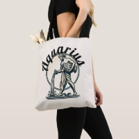 Aquarius the Water Bearer Vintage Zodiac