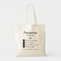 Aquarius – To-Do List
