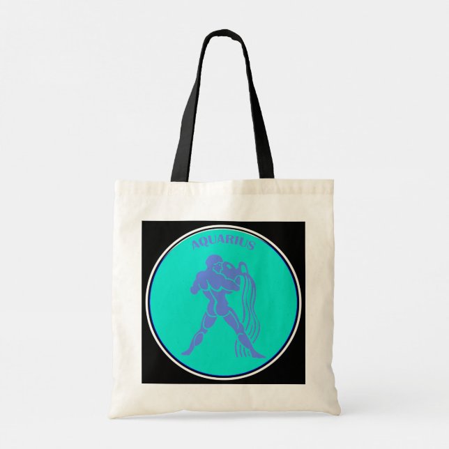 Aquarius Tote Bag (Back)