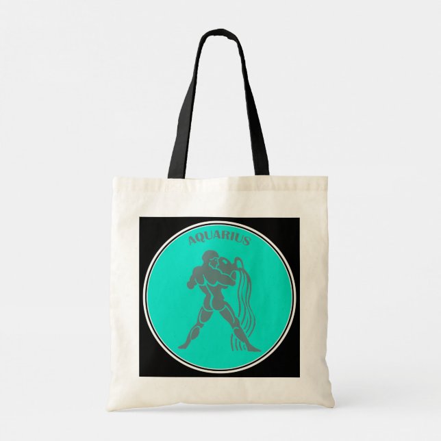 Aquarius Tote Bag (Back)
