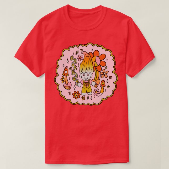 Aquarius Troll T-Shirt (Design Front)