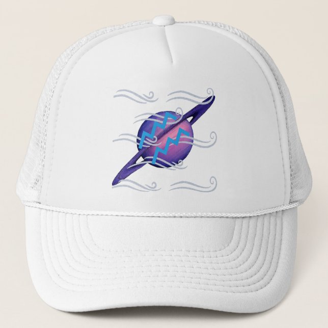Aquarius Trucker Hat (Front)