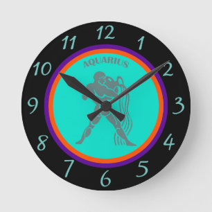 Aquarius Wall Clock