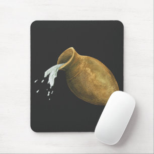 Aquarius water bearer star sign zodiac astrology  mouse pad