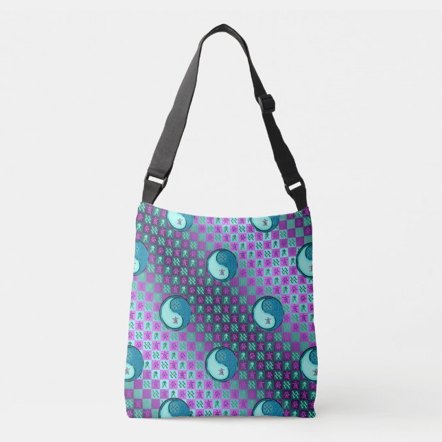 Aquarius & Water Boar Crossbody Bag (Front)