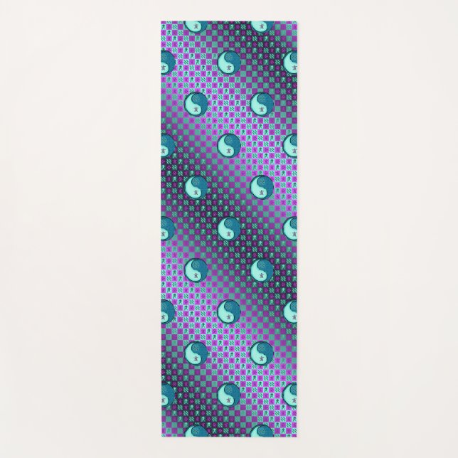 Aquarius & Water Boar Yoga Mat (Front)