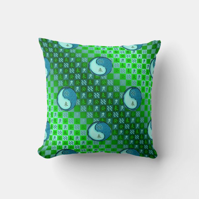 Aquarius & Water Goat Cushion (Front)