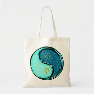 Aquarius & Water Monkey Tote Bag