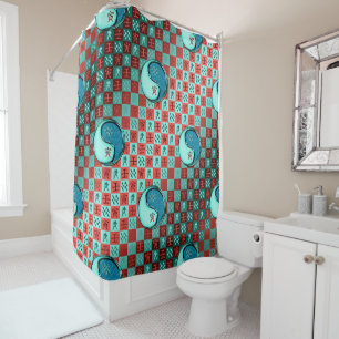 Aquarius & Water Tiger Shower Curtain