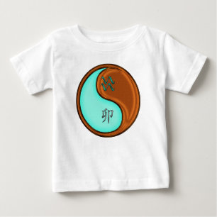 Aquarius & Wood Rabbit Baby T-Shirt