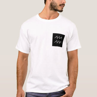 Aquarius. Zodiac Astrology Sign. T-Shirt