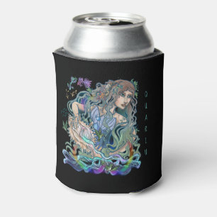 Aquarius Zodiac Can Cooler