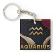 Aquarius Zodiac Luxury Celestial Astrology Gift