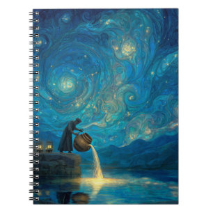 Aquarius Zodiac Notebook