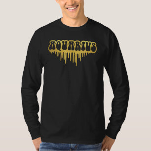 Aquarius Zodiac Sign_5 T-Shirt