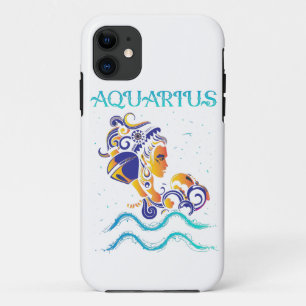 Aquarius Zodiac Sign Case-Mate iPhone Case