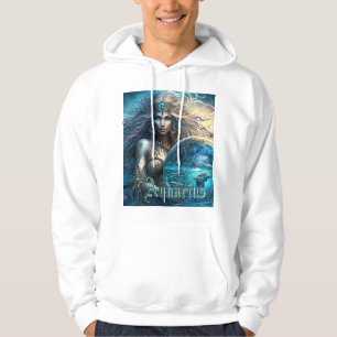 Aquarius Zodiac Sign Hoodie