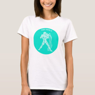 Aquarius, Zodiac Sign, Horoscope, Astrology T-Shirt
