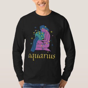 Aquarius Zodiac Sign s Astrology Horoscope T-Shirt