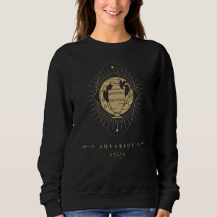 Aquarius zodiac sign sweatshirt