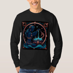 Aquarius Zodiac Sign T-Shirt