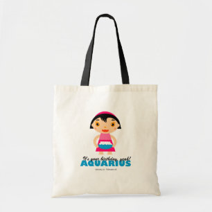 Aquarius Zodiac Tote for kids Bag