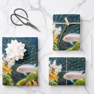 Aquascape Wrapping Paper Sheet