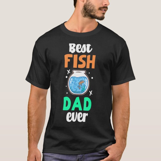 Aquascaping Aquarium Aquarist Fish Keeper Goldfish T-Shirt (Front)