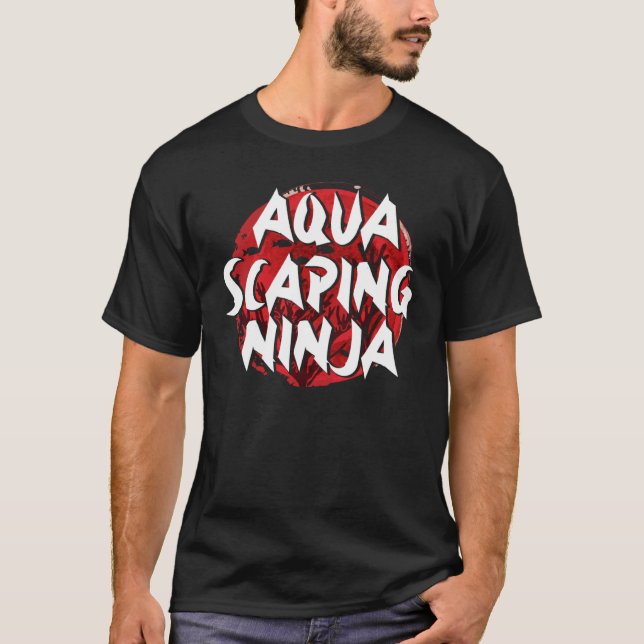Aquascaping Ninja Aquarium Fish Tank Fishkeeping (Front)