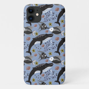 Aquatic animals pattern ocean underwater life 19 Case-Mate iPhone case