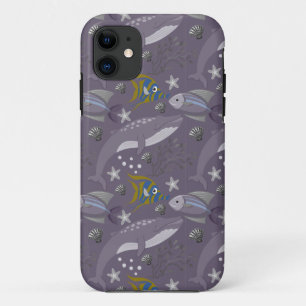 Aquatic animals pattern   ocean underwater life 24 Case-Mate iPhone case