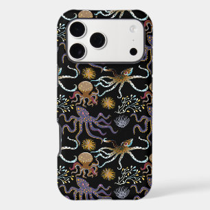 Aquatic animals pattern ocean underwater life 29