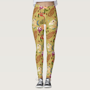 Aquatic animals pattern   ocean underwater life 31 leggings