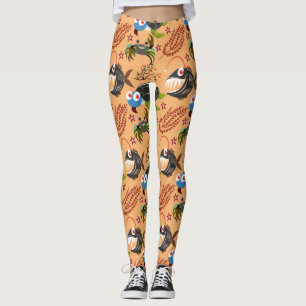Aquatic animals pattern   ocean underwater life 32 leggings