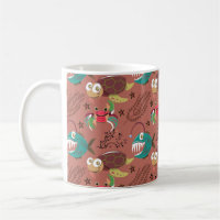 Aquatic animals pattern | ocean underwater life 35