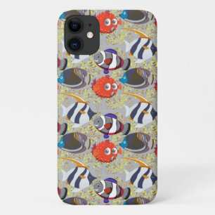 Aquatic animals pattern ocean underwater life 40 Case-Mate iPhone case