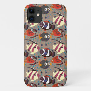 Aquatic animals pattern ocean underwater life 41 Case-Mate iPhone case