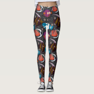 Aquatic animals pattern   ocean underwater life 43 leggings