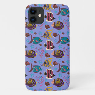 Aquatic animals pattern ocean underwater life 8 Case-Mate iPhone case