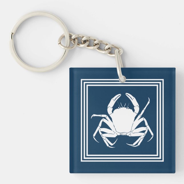 Aquatic design key ring (Front)