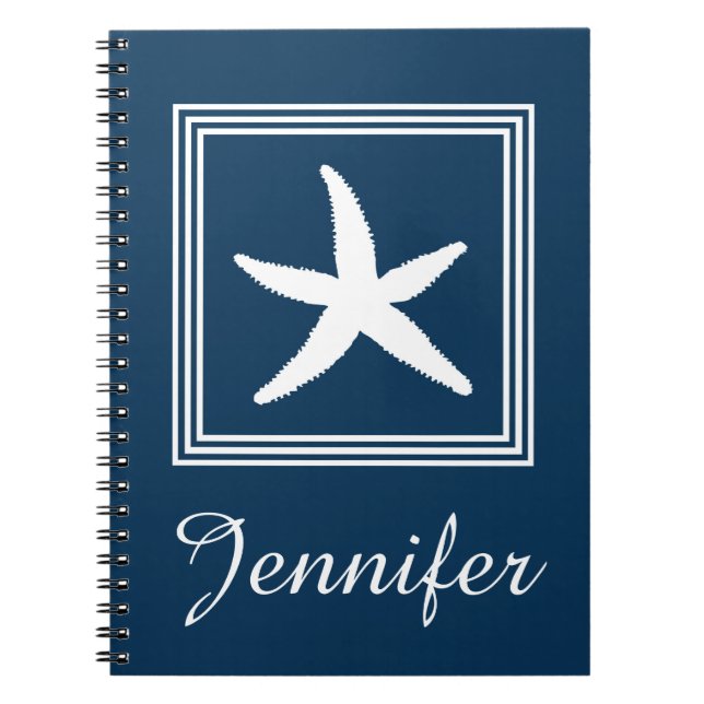 Aquatic design spiral notebook (Front)