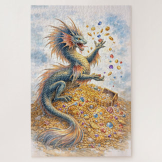 Aquatic Dragon Jigsaw Puzzle